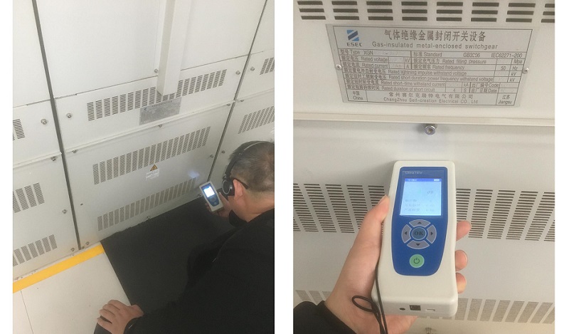 現(xiàn)場(chǎng)開(kāi)關(guān)柜局放測(cè)試