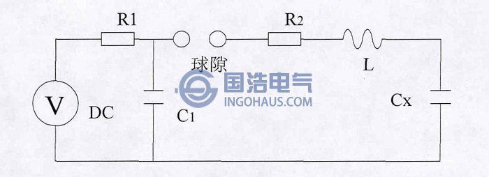 高頻震蕩波試驗電路圖